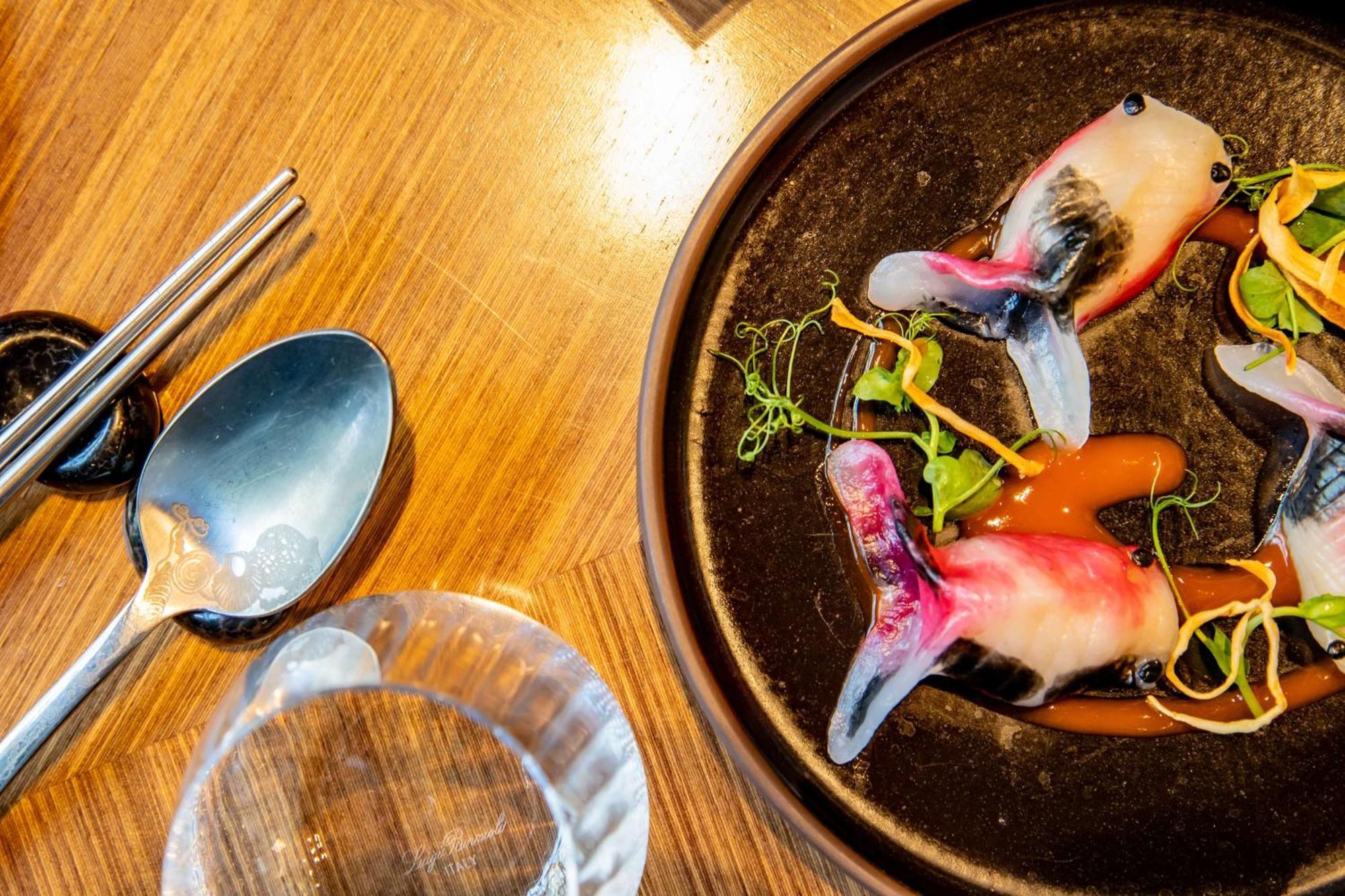 Art'Otel Zagreb, Powered By Radisson Hotels Esterno foto A dish at the restaurant